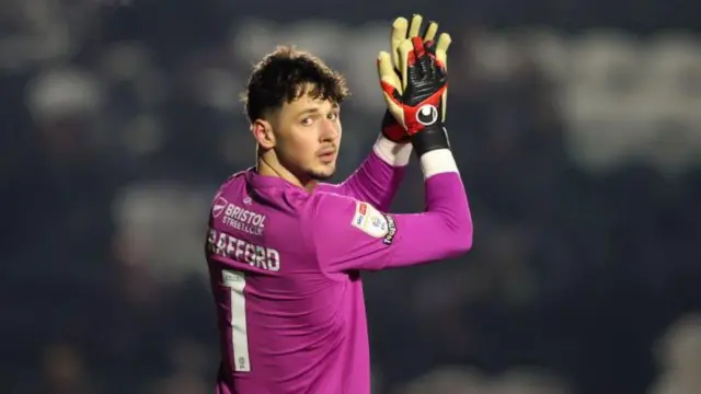 Burnley goalkeeper James Trafford