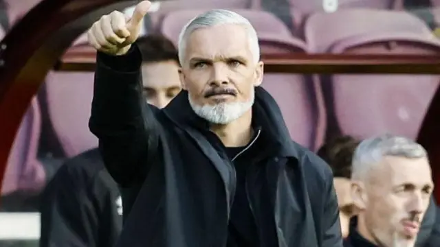 Jim Goodwin at Tynecastle