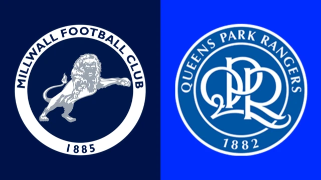 Millwall and QPR club badges