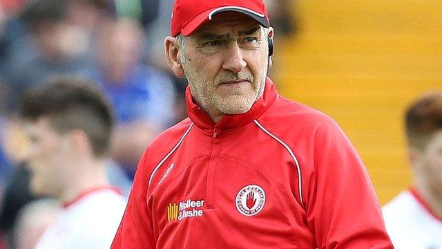 Tyrone manager Mickey Harte