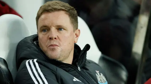 Newcastle manager Eddie Howe