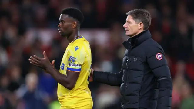 Marc Guehi and Oliver Glasner