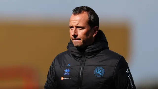QPR head coach Julien Stephan