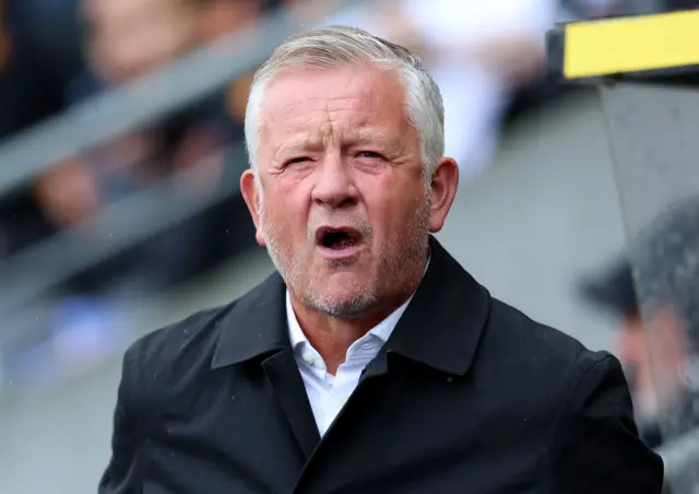 Sheffield United boss Chris Wilder