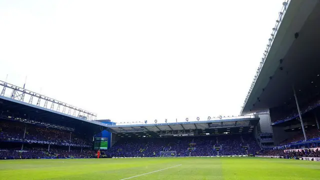A general view of Goodison Park