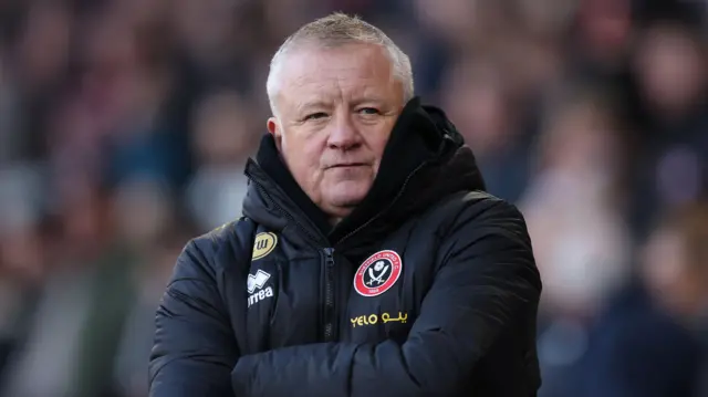 Sheffield United boss Chris Wilder during the win over Norwich