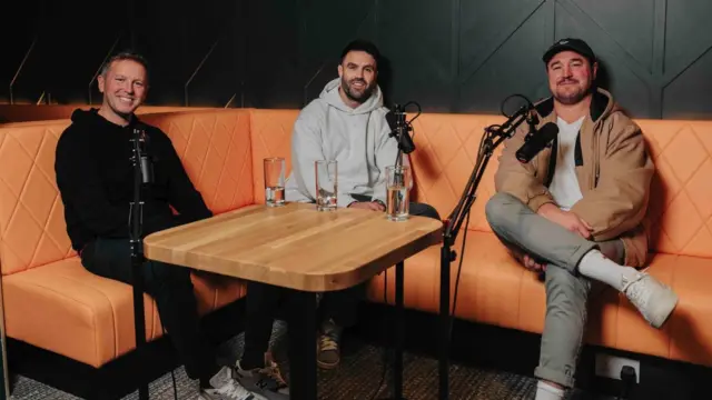 Gavin Andrews, Conor Murray and Rob Herring