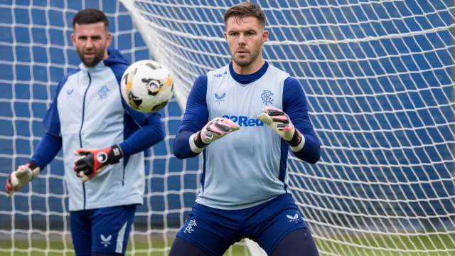 Rangers goalkeeper Jack Butland