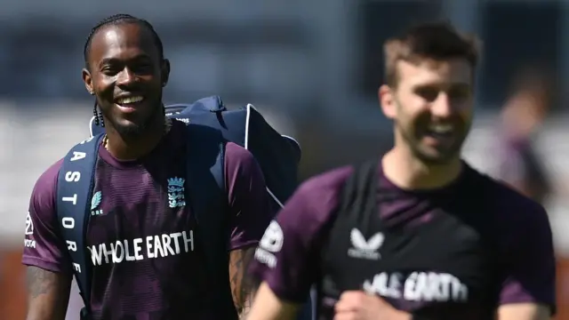 Jofra Archer and Mark Wood