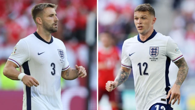 Luke Shaw and Kieran Trippier