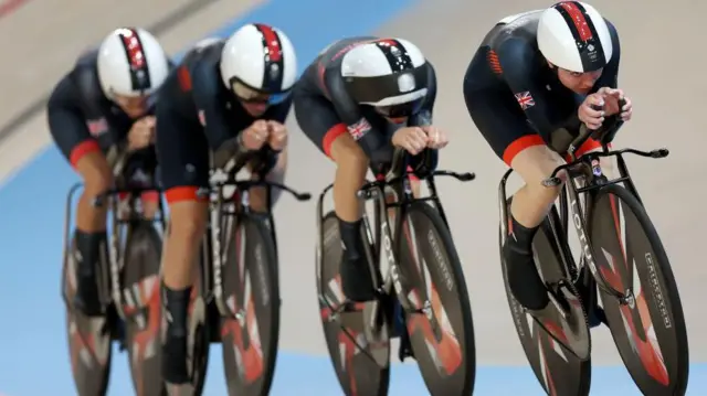 Great Britain team pursuit squad