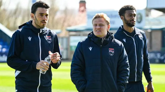 Ross County players