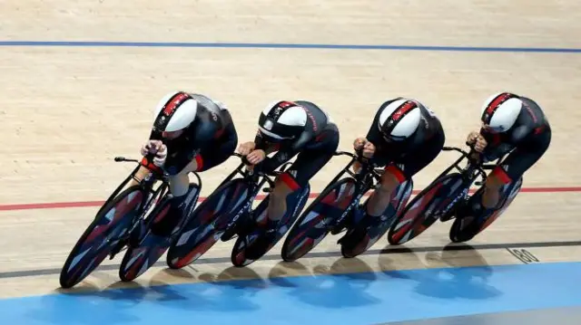 Great Britain team pursuit squad