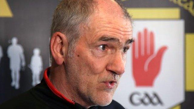 Tyrone manager Mickey Harte