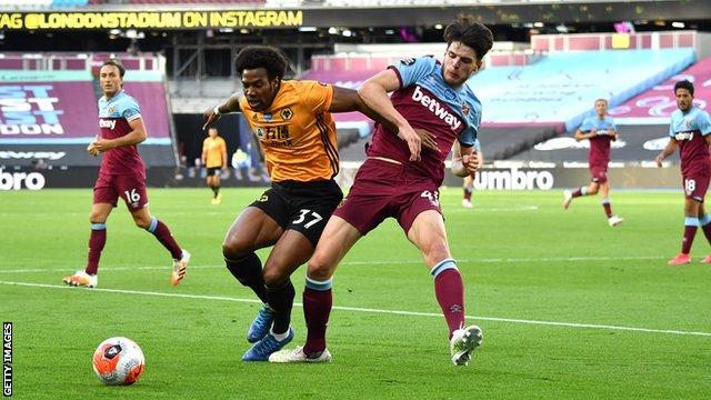 Adama Traore was involved in both of his side's goals after coming off the bench. The good news for Wolves is the 24-year-old looks in great condition for the crucial run-in