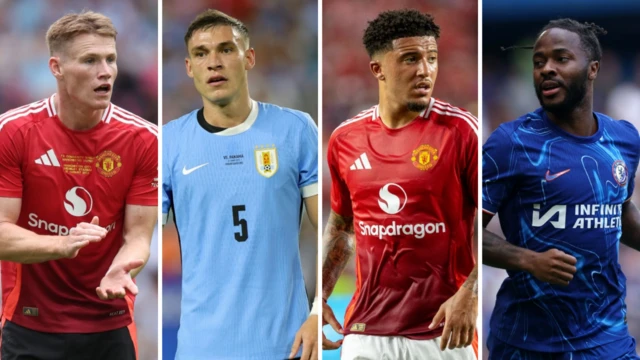 Scott McTominay, Manuel Ugarte, Jadon Sancho, Raheem Sterling