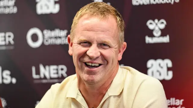 Hearts head coach Wouter Vrancken