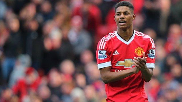 Manchester United starlet Marcus Rashford