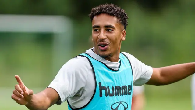 James Hill of Bournemouth during a pre-season training session on July 22, 2026 in Saalfelden, Austria.