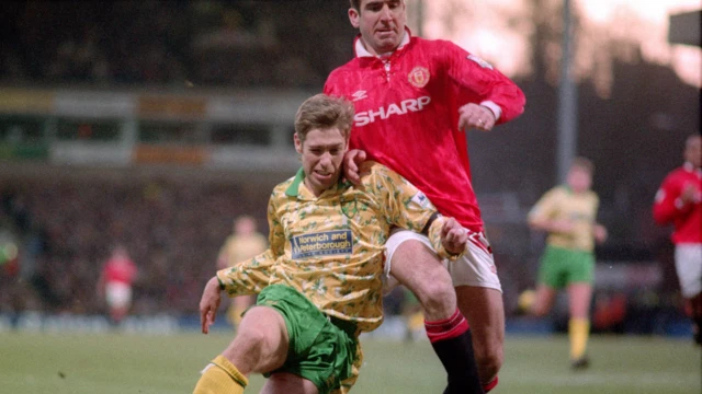 John Polston and Eric Cantona