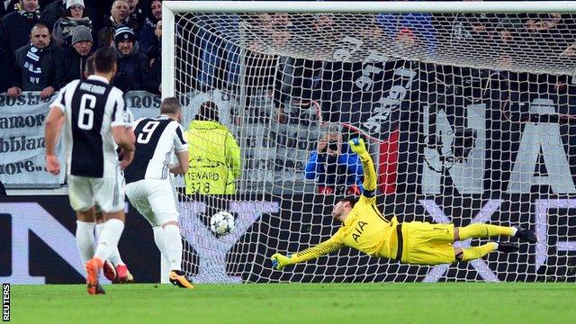 Tottenham are the first team to concede two first-half penalties in the Champions League knockout stages since AC Milan in April 2012 against Barcelona.