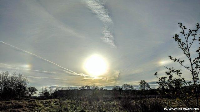 Sun halo