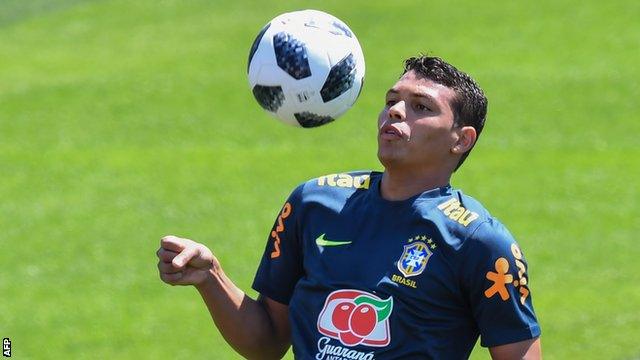 Brazil defender Thiago Silva