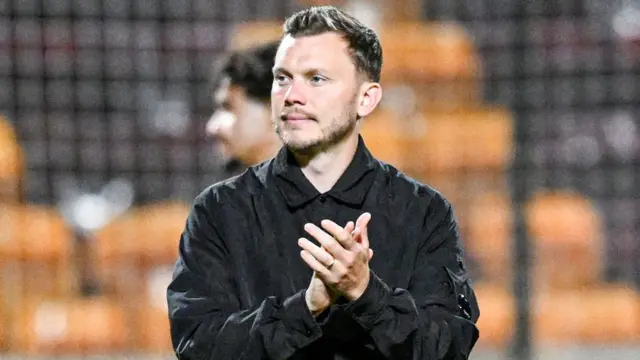 Motherwell manager Alfred Johansson: