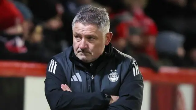 Tony Docherty's brief return to Aberdeen is over