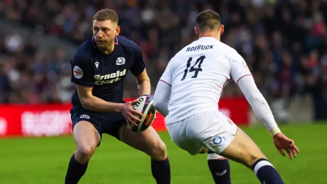 Finn Russell against England