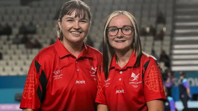 Amy Williams and Lauren Gowen