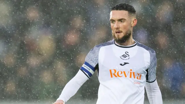 Swansea City captain Matt Grimes