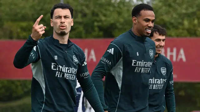Gabriel Martinelli and Gabriel Magalhaes