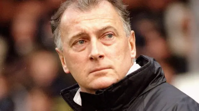 Trevor Francis during his time as Birmingham City manager