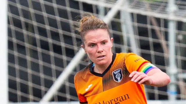 Glasgow City’s Jo Love in action during a Scottish Woman’s Premier League match between Glasgow City and Rangers at Petershill Stadium
