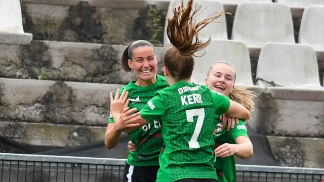 Emily Wilson celebrates