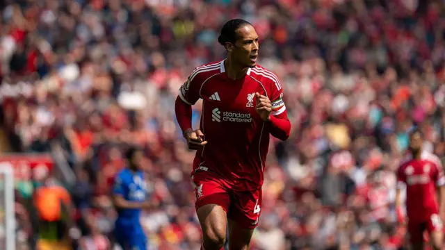 Virgil van Dijk in action