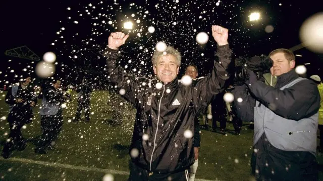  Fulham manager Kevin Keegan 