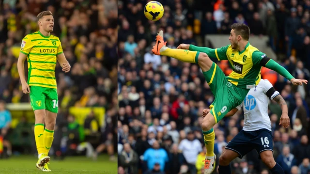 Sydney van Hooijdonk (left), Ricky van Wolfswinkel (right)