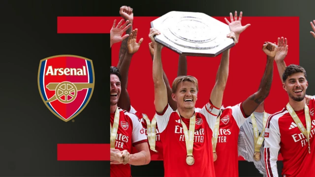 Arsenal lift the Community Shield