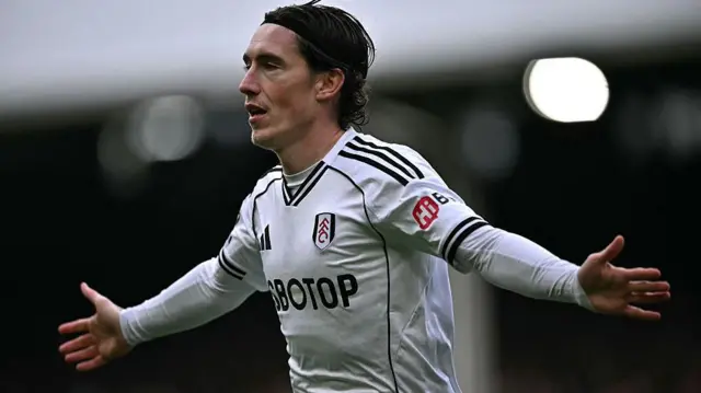 Harry Wilson celebrates a goal