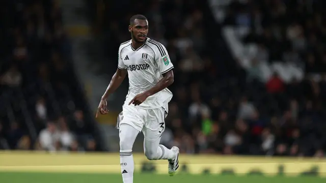 Issa Diop of Fulham in action
