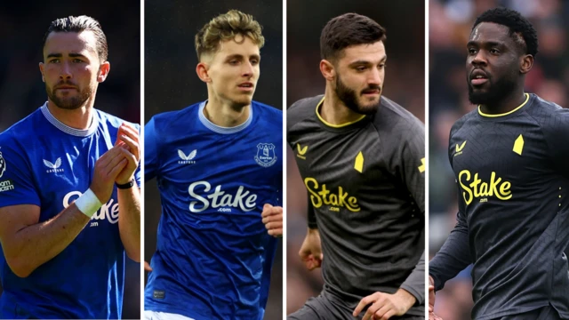 Jack Harrison, Jesper Lindstrom, Armando Broja and Orel Mangala  