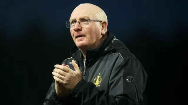 Falkirk manager John McGlynn