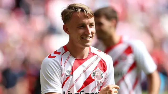  Harrison Jones of Sunderland looks on.