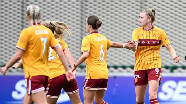 Carla Boyce scored the opening goal for Motherwell