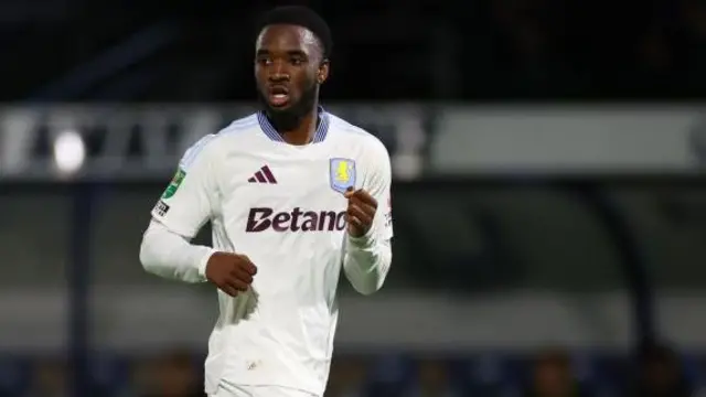 Lamare Bogarde playing for Aston Villa