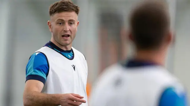 Scotland fly-half Fergus Burke