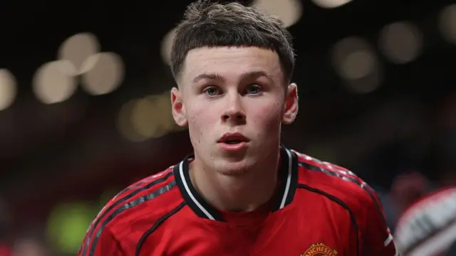 Manchester United's 16-year-old striker Kai Rooney
