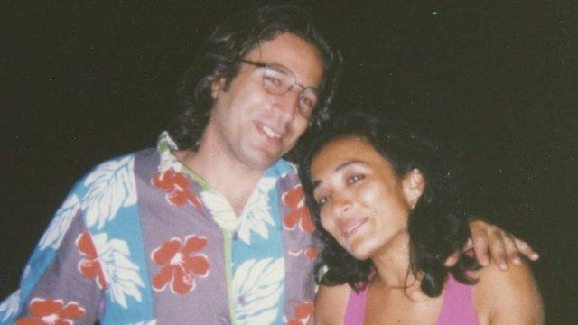 Asra Nomani with Daniel Pearl